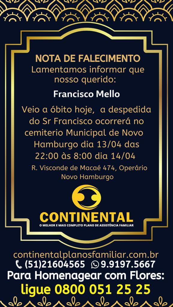 Leia mais sobre o artigo Francisco Mello