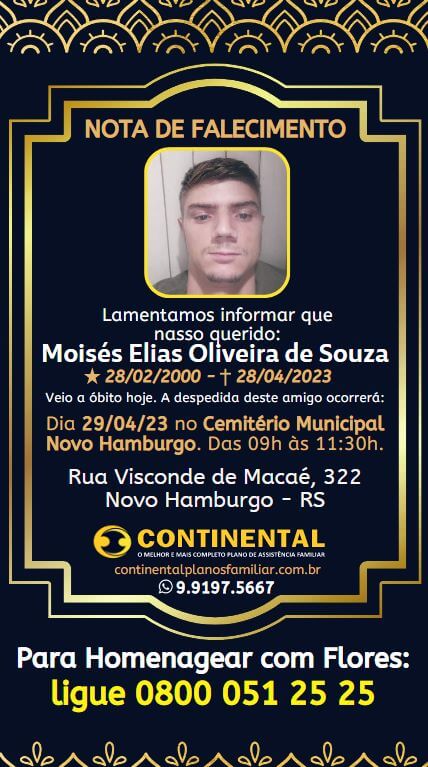 Leia mais sobre o artigo Moisés Elias Oliveira de Souza