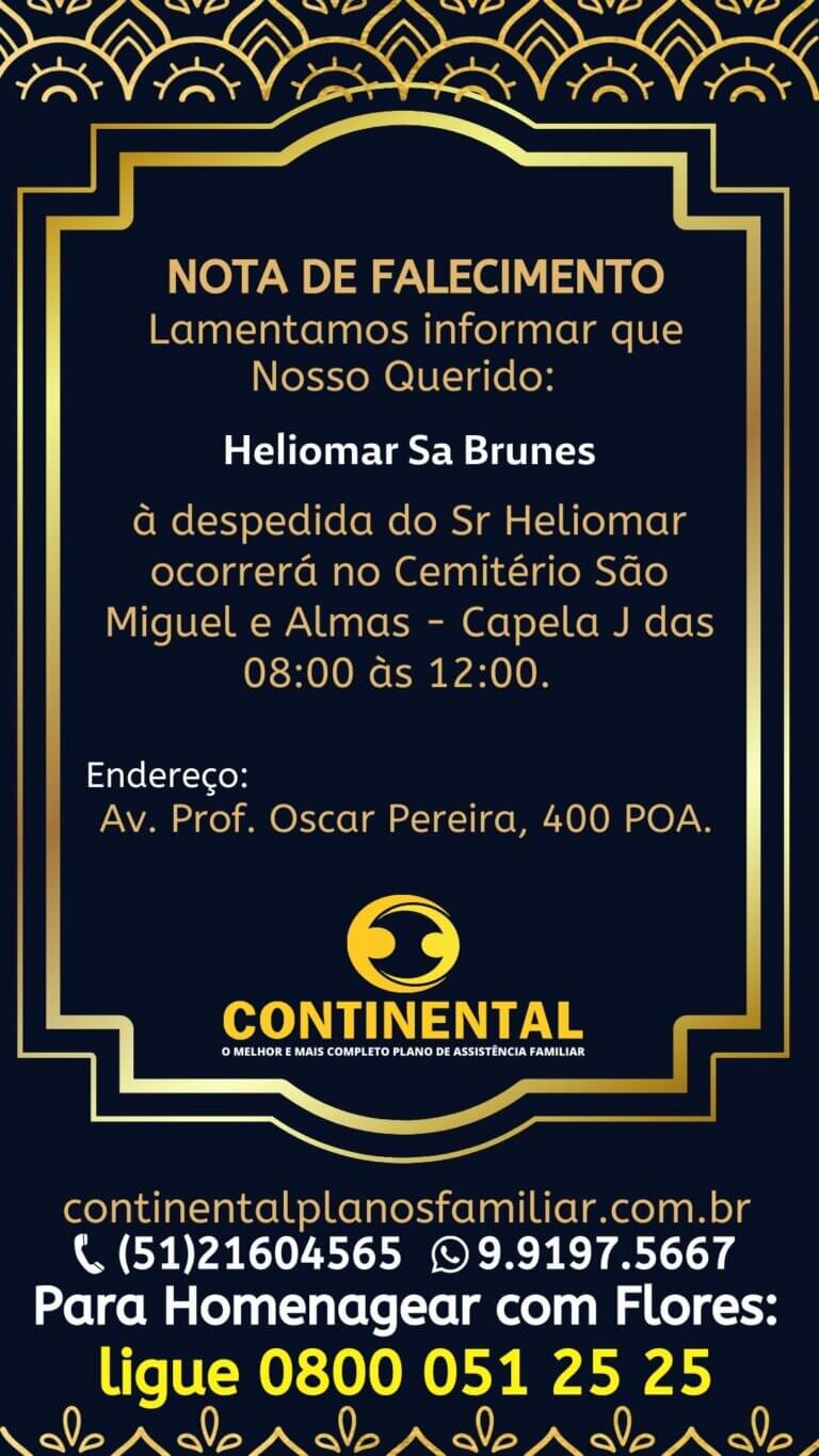 Leia mais sobre o artigo Heliomar Sa Brunes