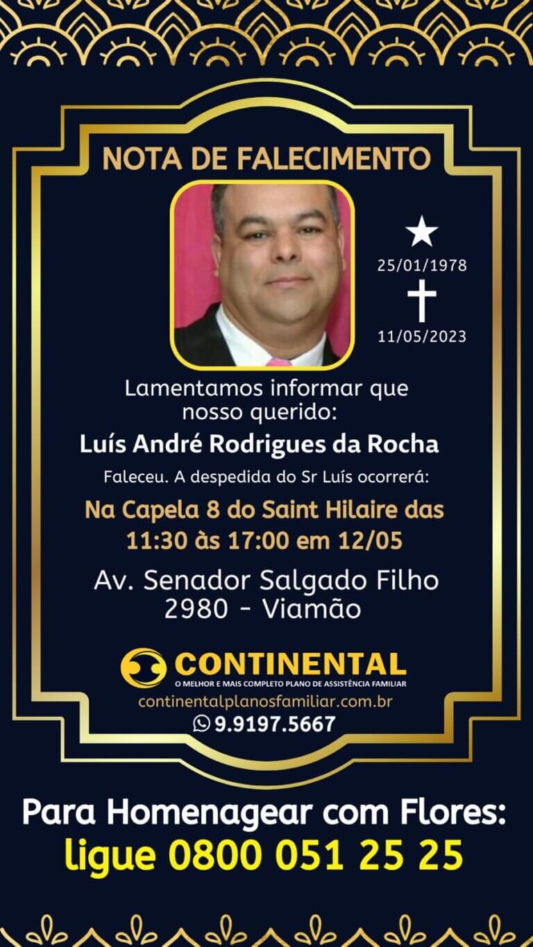 Leia mais sobre o artigo Luís André Rodrigues da Rocha