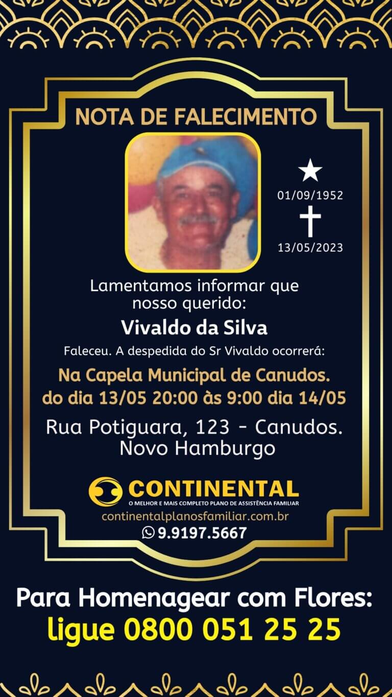 Leia mais sobre o artigo Vivaldo da Silva